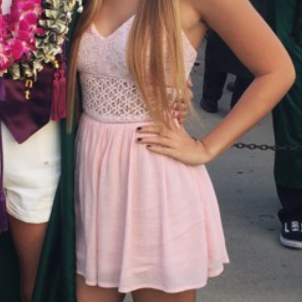 Abercrombie & Fitch Pink Romper
